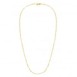14k Yellow Gold Alternate Valentino Chain (1.40 mm)